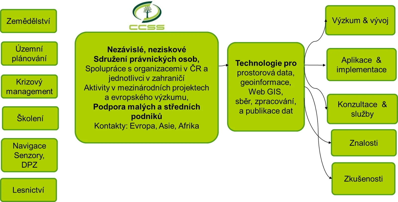 Ćinnost organizace